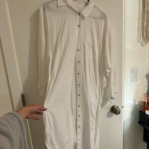 Universal Thread White Midi Dress